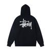 Unisex Oversized Cotton Hoodie With Minimalist Letter Embroidery Streetwear Casual Pullover Fall