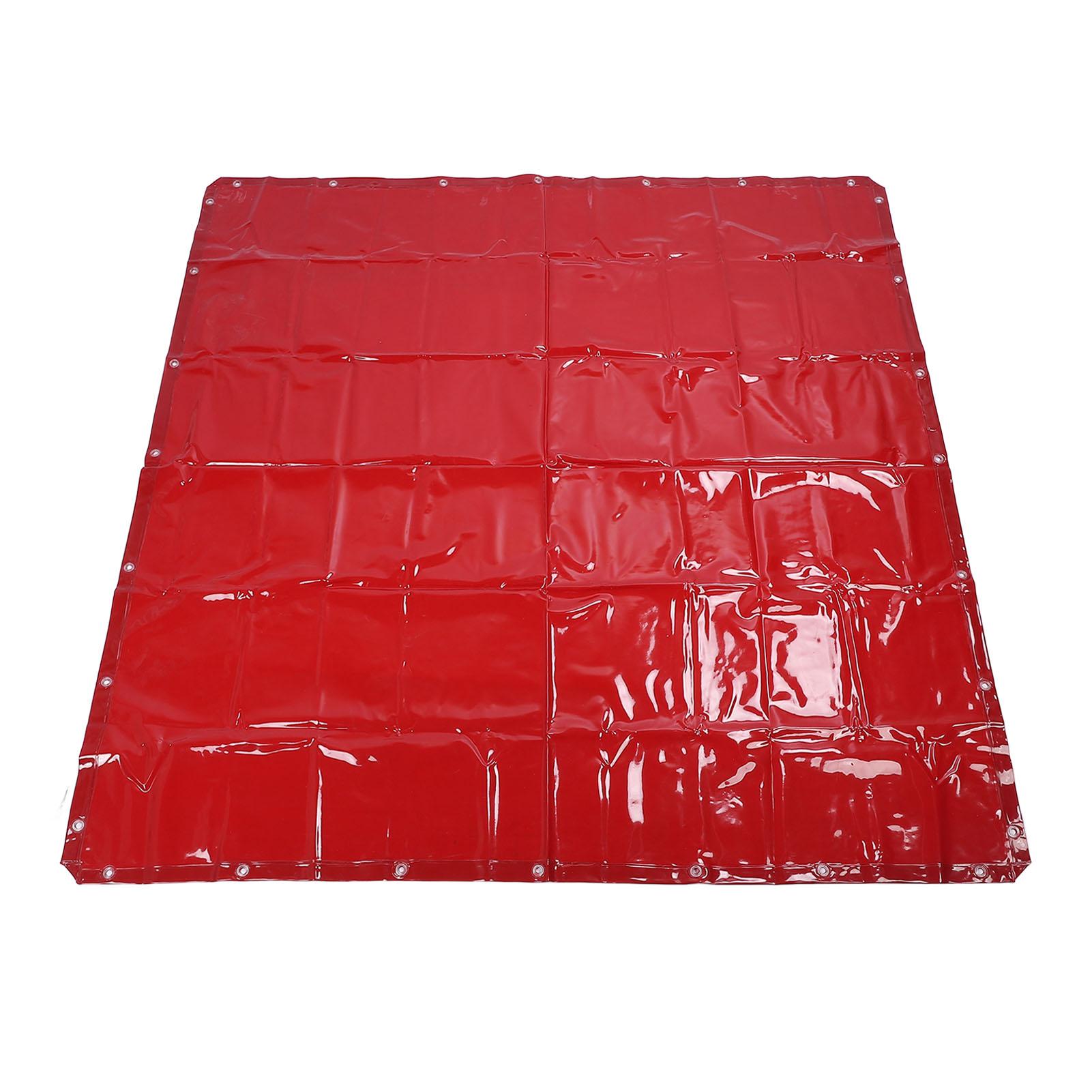 

Сварочный экран 5.7x5.7 футов красный огнестойкий водонепроницаемый уровень 6 защита от ультрафиолета полиэтиленовый сварочный