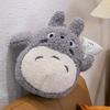 Cute Cartoon Totoro Cat Hand Held Bag Plush Toy Pillow For Kids Gift And Bedroom Decor