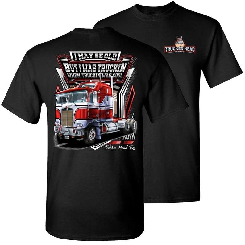 Vintage Trucker T-Shirt | Old School Truckin  Design XXXL