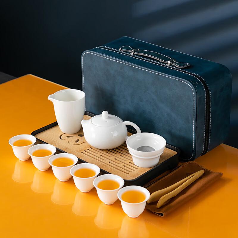 LISM Portable Ceramic Travel Tea Set