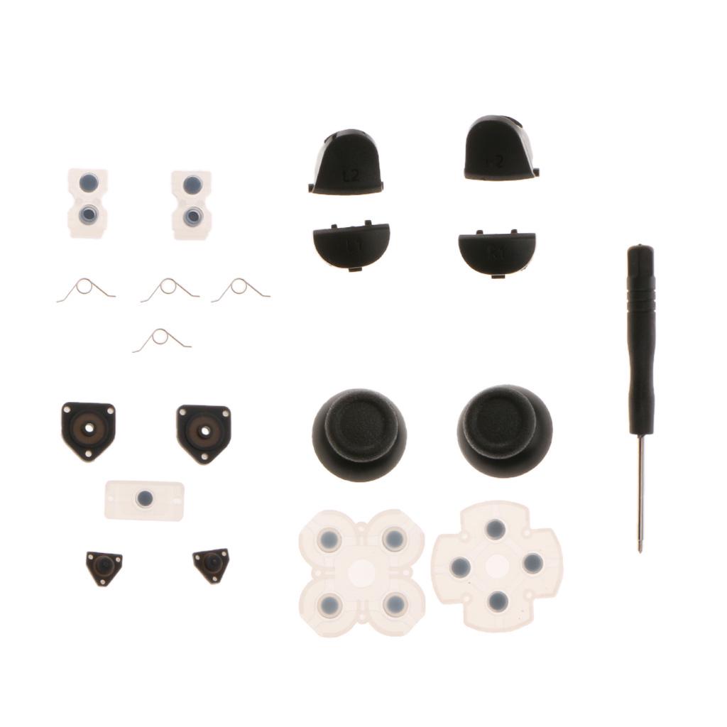 L1 L2 R1 R2 Thumbstick Grip Trigger Button Replace for PS4 2.0