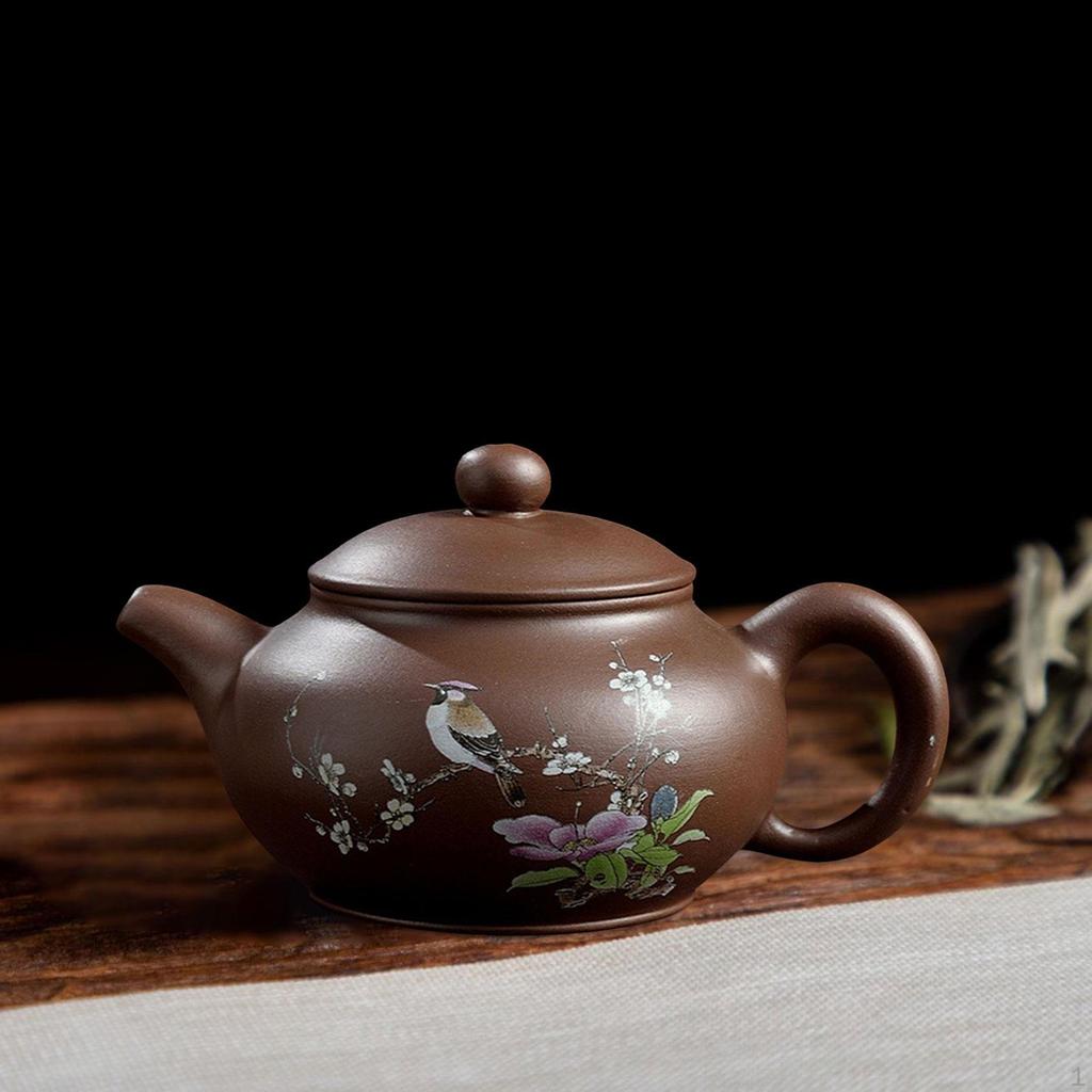 Teapot Chinese Tea Pots Handmade for Home Office Collectibles Teaware Gift Decoration Loose Hand