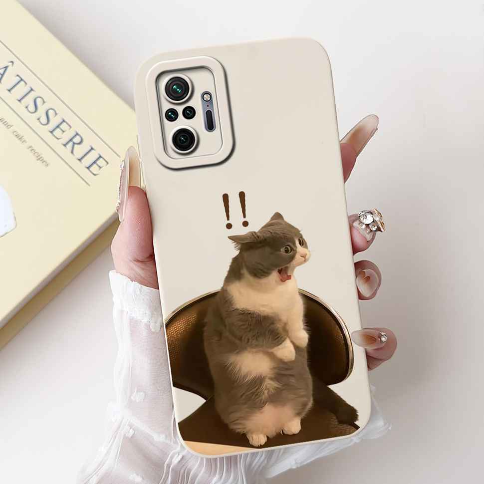 For Xiaomi Redmi Note 10 Pro 4G 6.67" Case Cherry Fashion Girl Soft Silicone TPU Cover For Redmi Note 10Pro 4G M2101K6G Shell