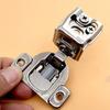 2Pcs Soft Closing Cabinet Hinge Overlay Self Slow Close Door Hinges for Kitchen Cabinets Face Frame Concealed Hinges Door Damper