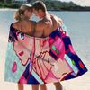 Anime Alien Stage Ivti Towel Quick Drying Beach Towels Are Suitable For Swimming Pools Camping Yoga And The Gym