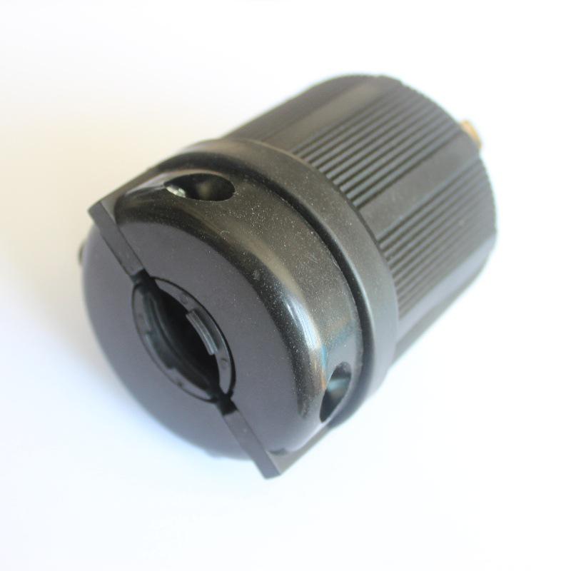 NEMA15-20P Four-Hole Locking Industrial Plug 20A 125-250V.