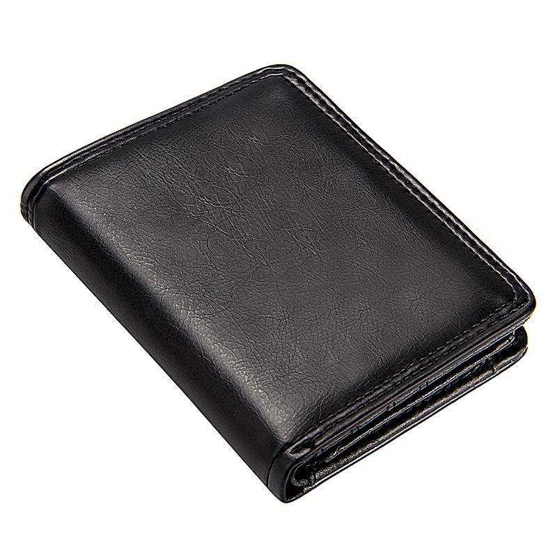 Bifold Men Multi Slots Credit Card Holder Leather Coin Purse Brief