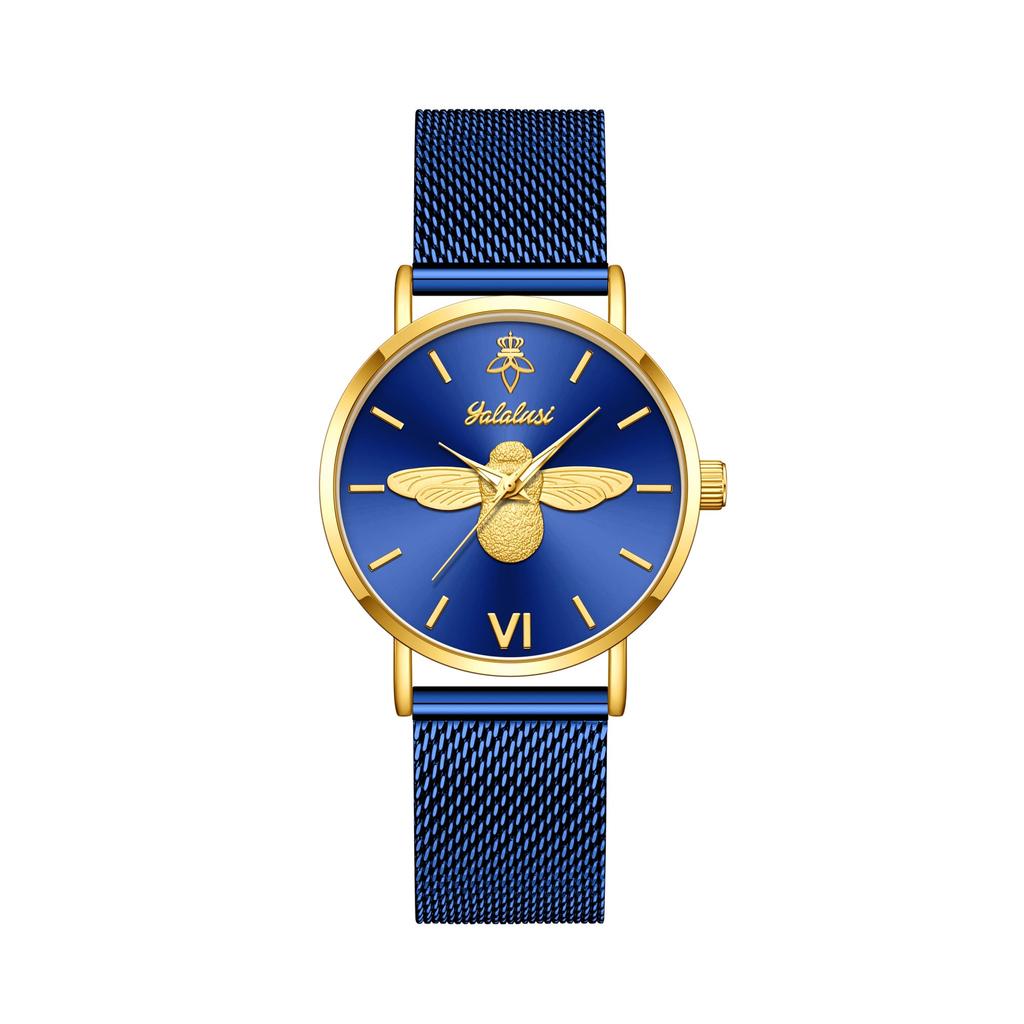 YaLaLuSi Fashionable Women's Waterproof Quartz Bracelet Watch: An Elegant Business Gift Reloj Mujer Watch for Ladies