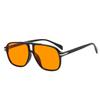 New Fashion Pilot Sunglasses Women Men Vintage Punk Gradient Lens Sun Glasses Driving Eyewear Brand