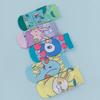 6 paar willekeurige combinatie grappige cartoon anime Pok é mon patroon heren crew sokken comfortabel en zacht koppel casual sokken