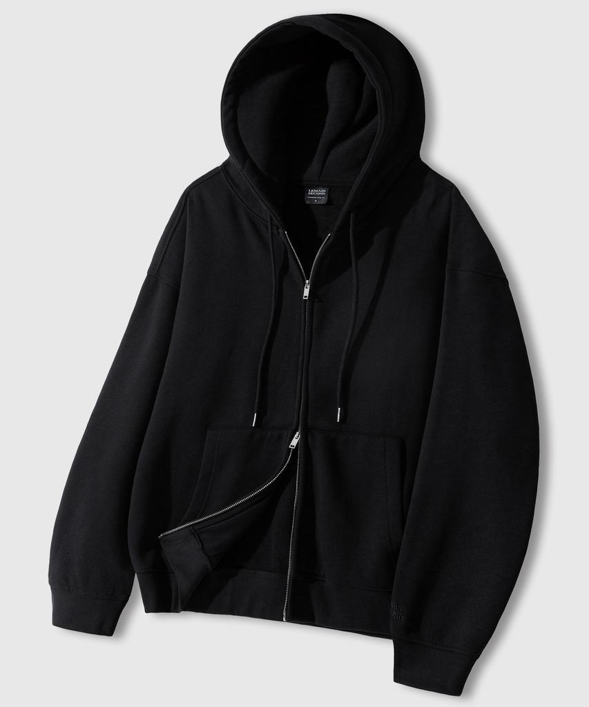 Lemain Second 2-Way Oversized Sweat Zip-Up_3 Colors