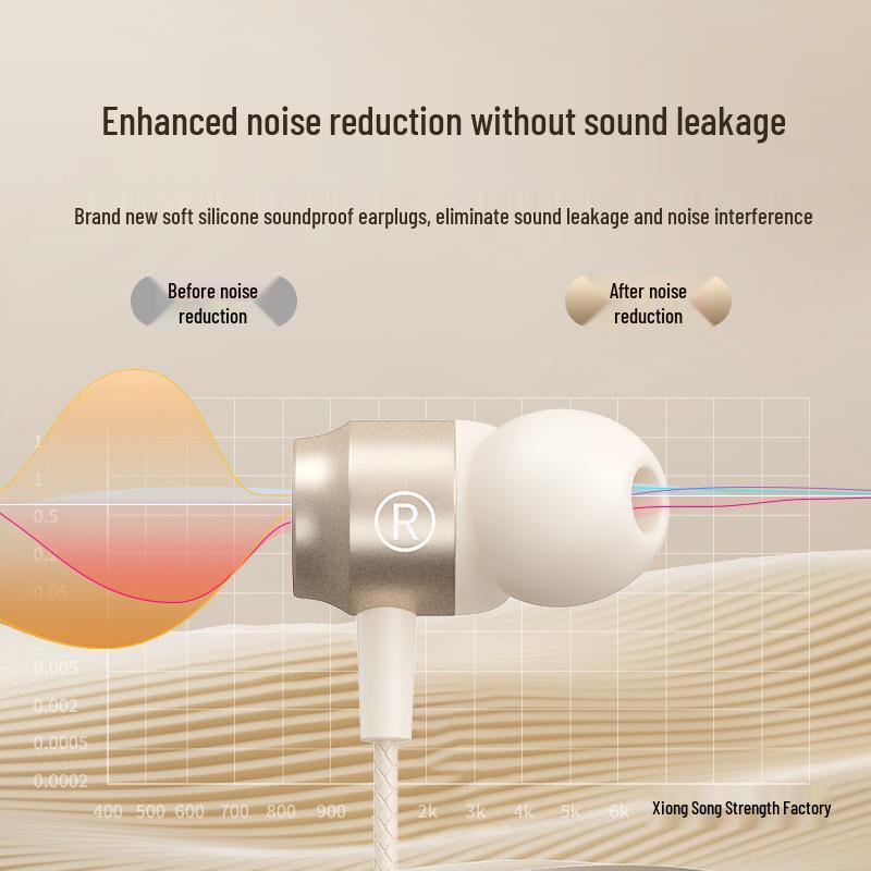 In-Ear Type-C Noise-Canceling Headphones for Huawei & Oppo