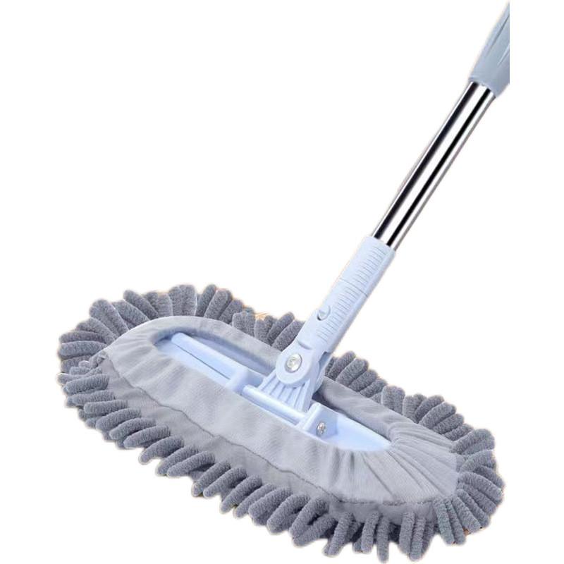 360 Degrees Rotateable Multi Functional Soft Silicone Head Household Mop
