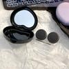 Solid Color Heart Contact Lens Case with Tweezer Contact Applicator Solution Bottle Lens Holder Contact Lens Box Container Kits