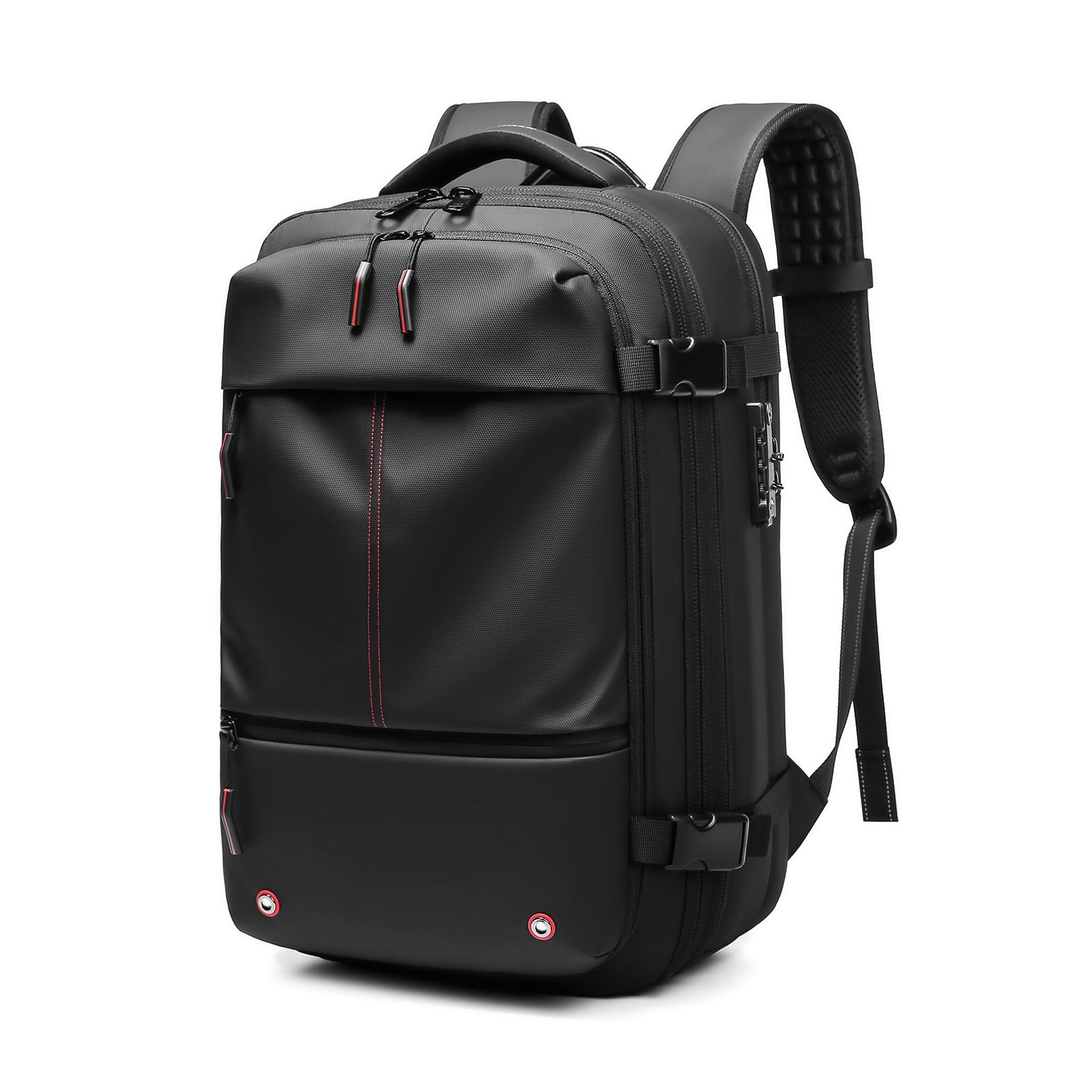 

Business Vacuum Water A4 TSA Large Business 4 5 Unisex [Sea choice] Backpack, Rucksack, Men s, Compression, 50L, Expandable, Repellent, Backpack, чёрный