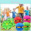 New Arrival Flashing Disc Ball Toy Elastic Bouncing Ball For Stress Relief Parent-child Interaction Plastic Material 25*25*5 Spec