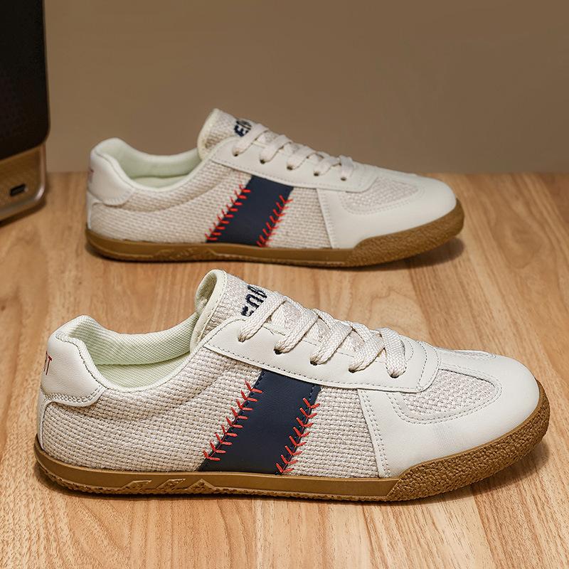 Jarní a letní nová pánská obuv sportovní obuv plátěný svršek pohodlná a měkká trendy běžecká obuv Forrest Gump ležérní pánská obuv