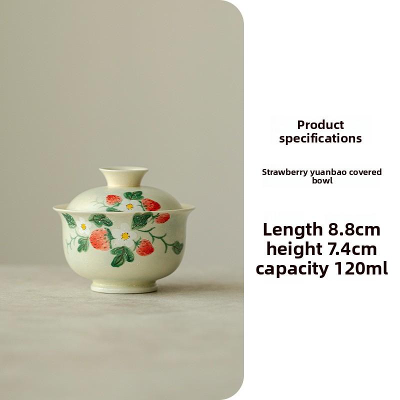 

Hand-painted Orchid Teapot Boutique Tea Infuser Pot Tea Making Kettle with Strainer Chinese Tea Set Supplies Decoration