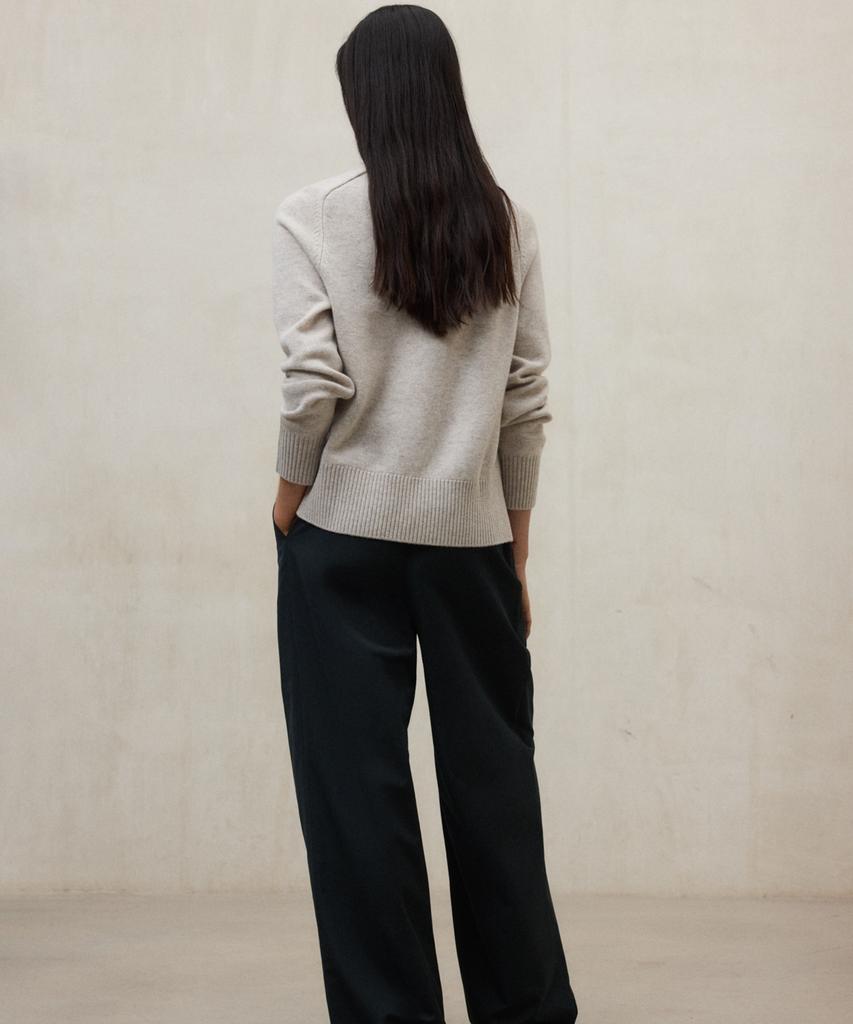 Ekoalpeu Women'S Beige Cara Sweater