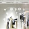 27 teile/satz Weihnachten Fenster Dekoration PVC Weiße Schneeflocke Weihnachten Aufkleber Wand Kinderzimmer Dekor