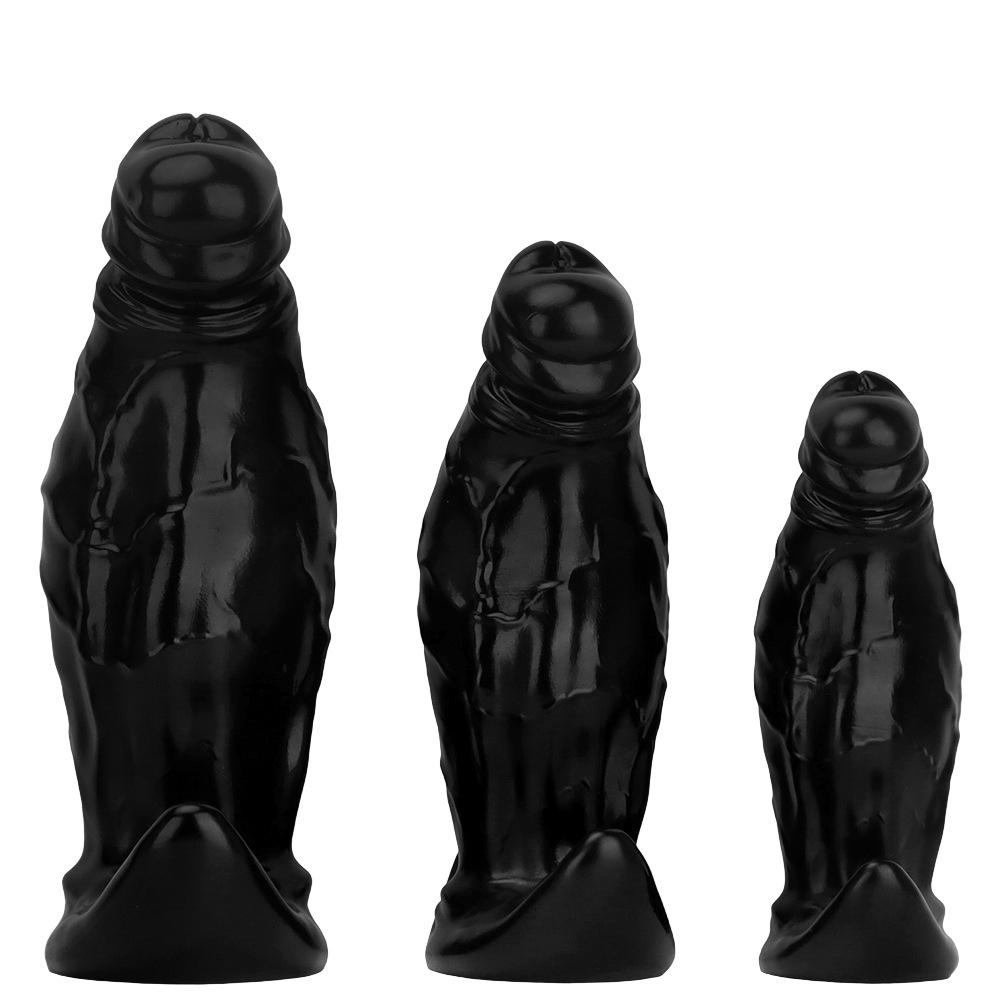 Duże Miękkie Dildo PVC Fisting Smocza Głowa Korek do Pupy Masturbator Dilator Analny Zabawka Seksualna dla Dorosłych Duży Dildo Strap-on Penis