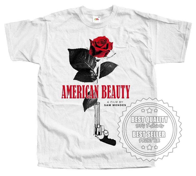 American Beauty 1999 T SHIRT Tee V2 Movie Poster White all sizes S to 5XL 2XL
