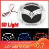 2025 Caliente Estilo de Coche LED Luz de Emblema Trasero Pegatina para Logo Mazda 2 3 6 CX7 8 CX5 MX5 323 Accesorios Auto Pegatina de Emblema Trasero 5D L