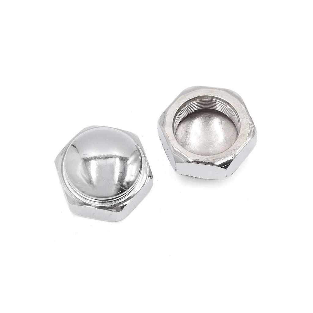 uxcell Cap Nut 22mm Thread Diameter Metal Motorcycle Steering Wheel
