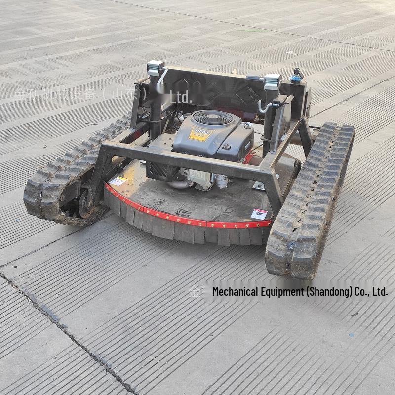 Brazil Export: Smart Agricultural Robotic Lawnmower and Tracked Remote Control Weeder