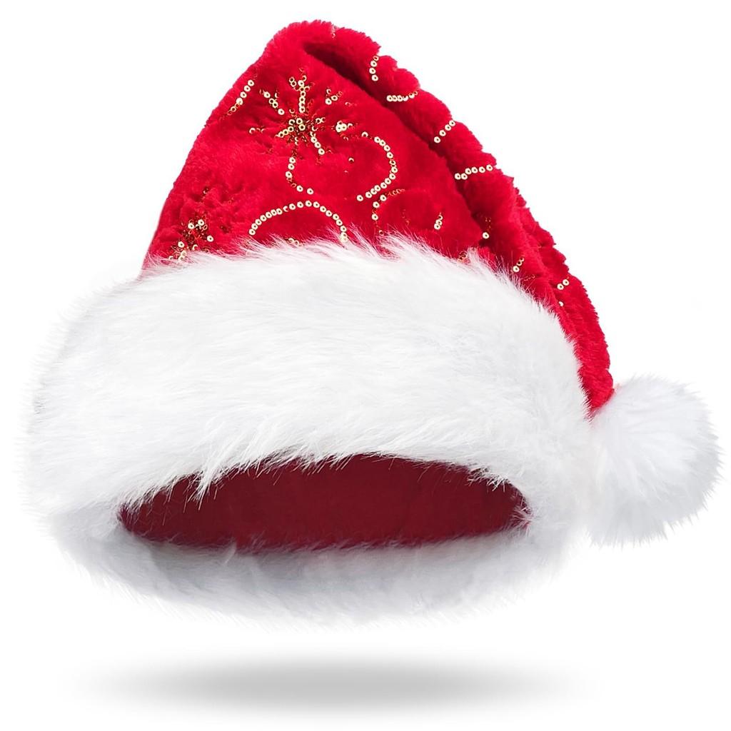 Christmas Beaded Plush Hat Ornaments Partys Dress Golds Embroidery Supplies