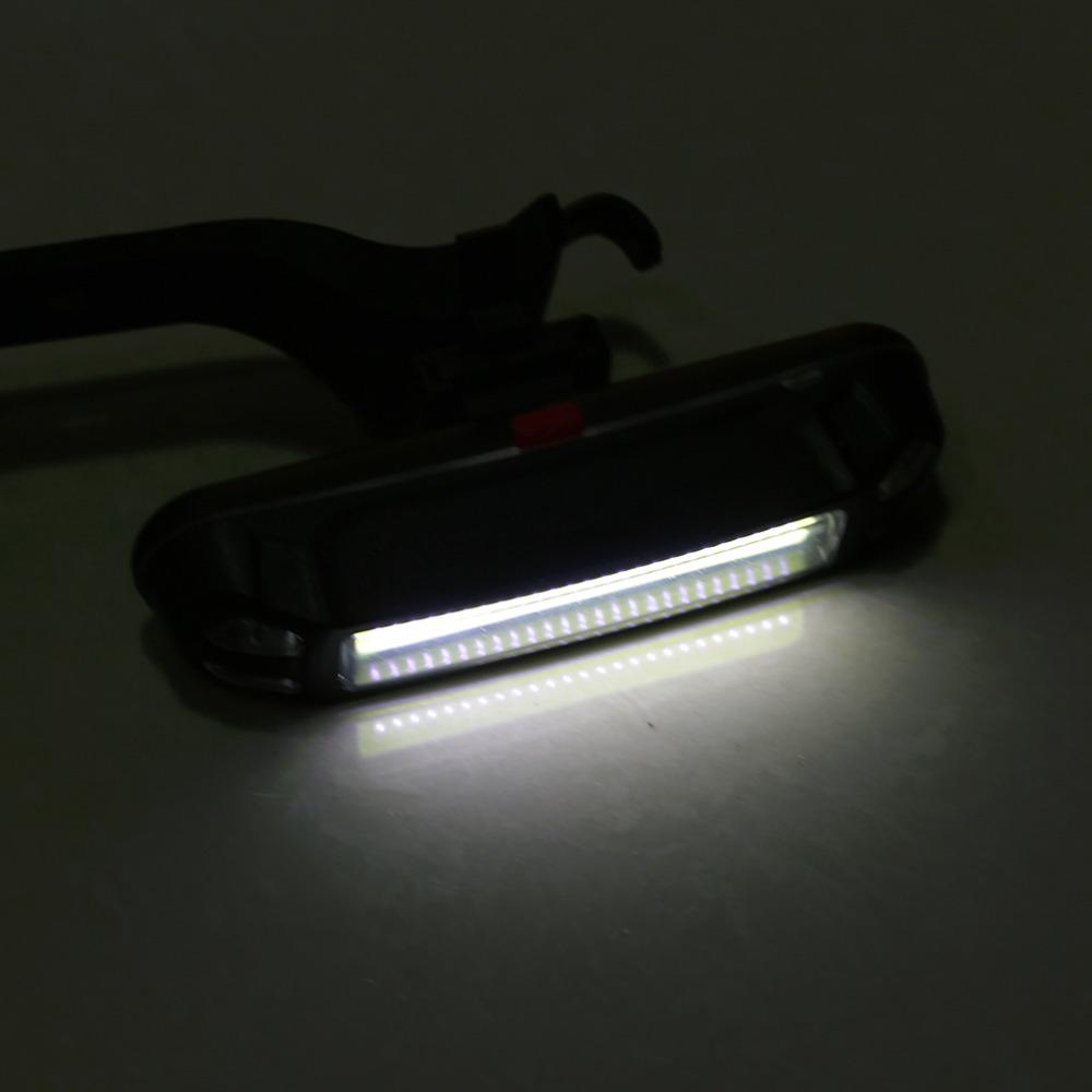 LED Bike Tail Lamp Multi Mode Bicycle Cycling Warning Light Waterproof USB Rechargeable Automatic Shut-Down Front Rear Light
