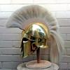 Spartan Steel Helmet Mask Medieval Warrior Decor