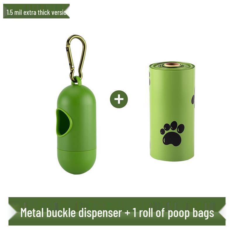 Biodegradable Pet Waste Bags & Poop Scooper Combo for Dogs & Cats