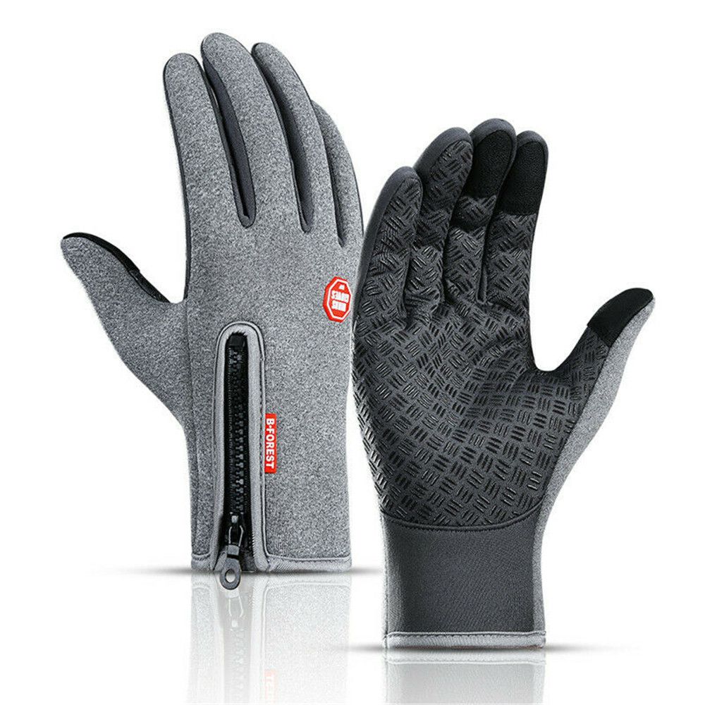 Fashion Thermal Riding Windproof Touch Screen Mitten Warm Gloves Anti-slip Sports Gloves