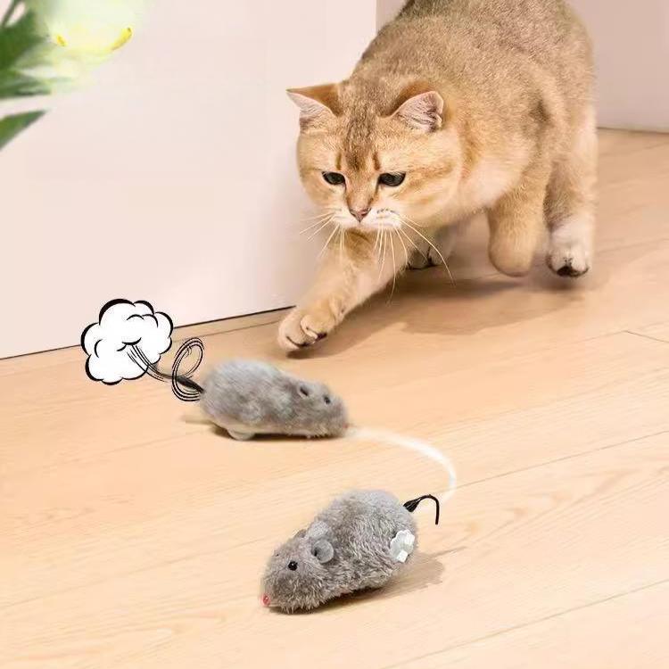Kitten Bored Toys Electric Little Mouse Cat Teaser Cat Stick Cat Teaser Cat Products