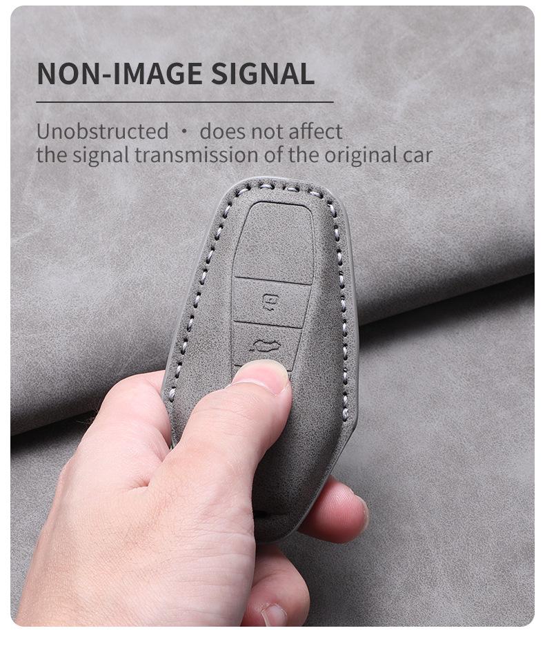Chery Key Case - Comfortable EQ7 Car Accessories Key Bag Shell Buckle