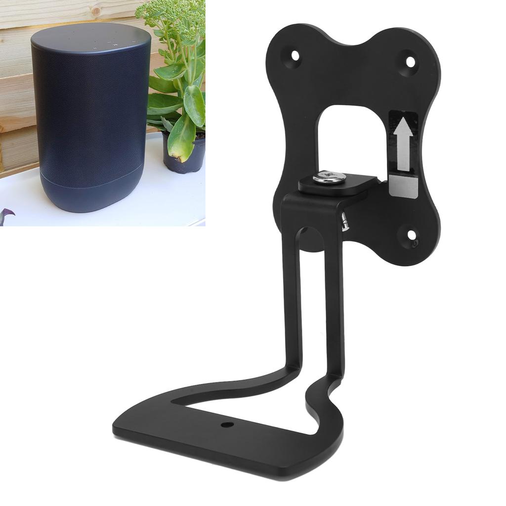 Speaker Wall Mount Bracket Thicken Metal Rotatable Stable Space Saving Wireless Speaker Accessory for Era 100
