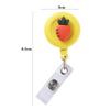 Office Supplies ID Name Holder Credit Card Holder Clip ID Badge Holder Clip Retractable Badge Reel