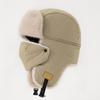 Thunderbolt Hat Men and Women Winter Padded Thickened Ear Protection Cap Cycling Outdoor Ski Ins Warm Cold Cotton Cap