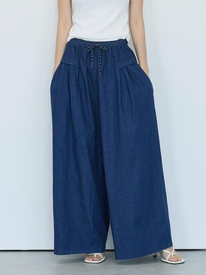 PAIGEFLYNN String Denim Culottes_S6Bpt023C