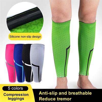 1 Pair Sport Compression Calf Sleeves Leg Compression Sock Runners Shin Splint Varicose Vein Calf Pain Relief Calf Guards