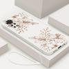 Blomster Silikondeksel For Xiaomi Redmi Note 11 Pro Plus 11pro+ 5G 10 8 9 Pro Max 9t 9s 10s Sommerfugl Telefondeksel med Lanyard