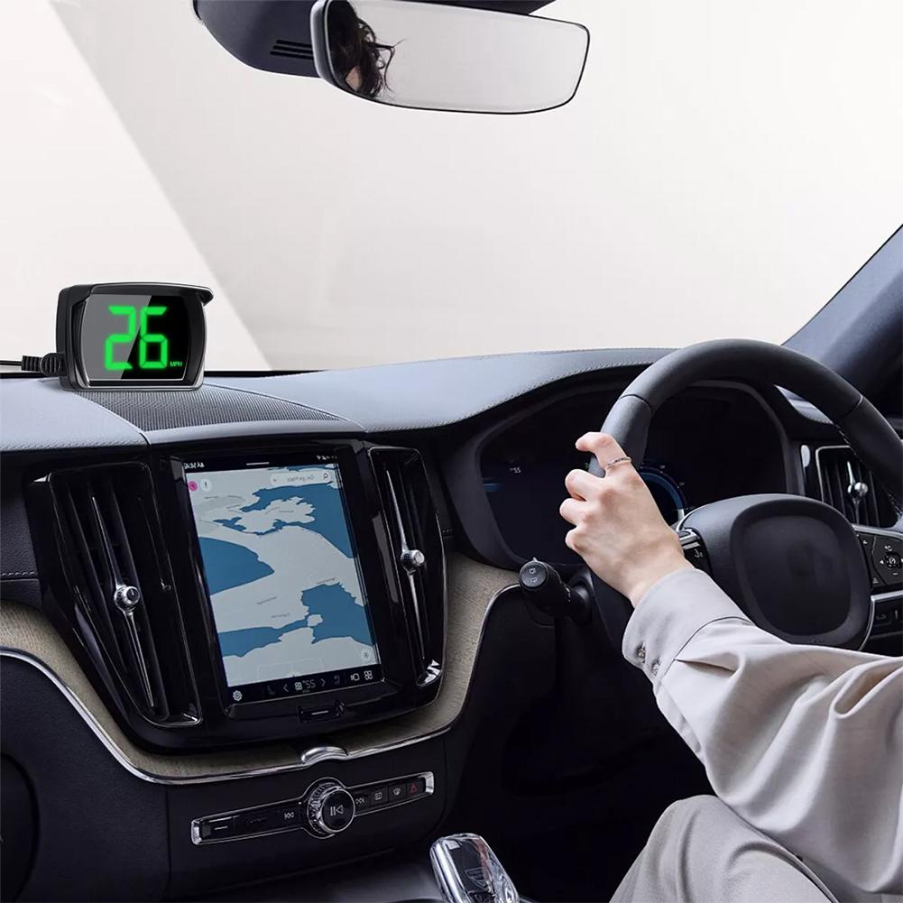 Universal Digital GPS Speedometer HD LCD Display Smart Play Big Trucks Speed Buses Cars Meter D M0D0