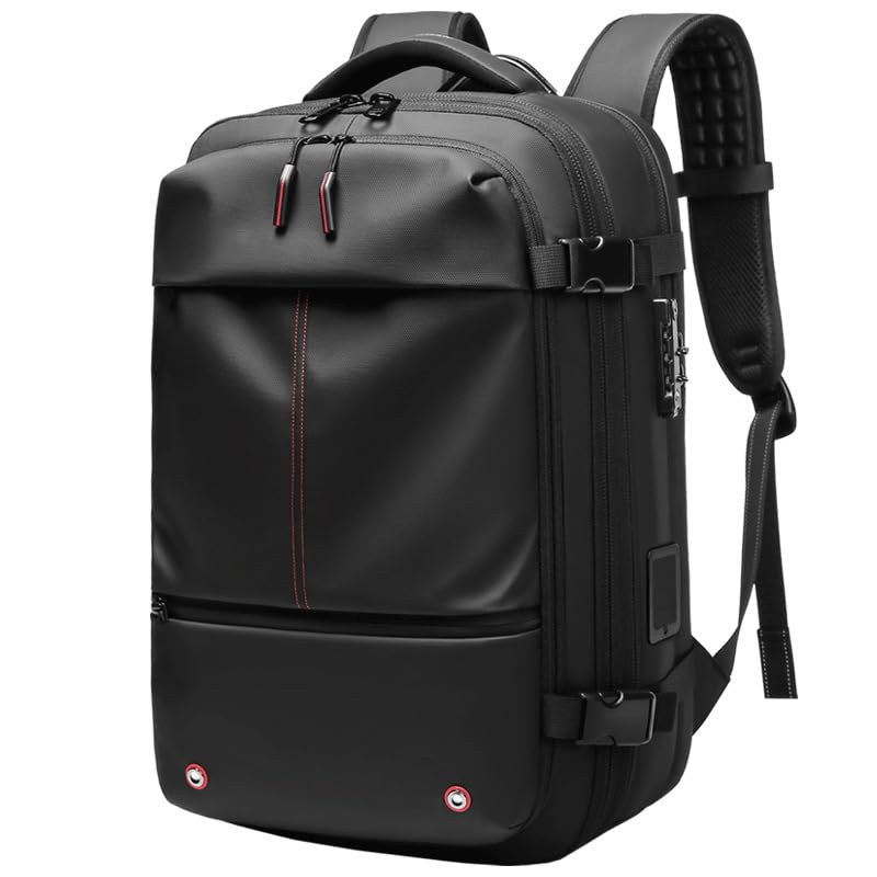 NOZEN Backpack, Business Bag, Travel Bag with Electric Compression Function, Vacuum Compression Bag, Waterproof, Multifunctional, Father's Day Gift