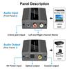High Quality Analog to Digital Audio Converter RCA to Optical with Optical Cable Audio Digital Toslink and Coaxial Audio Adapter