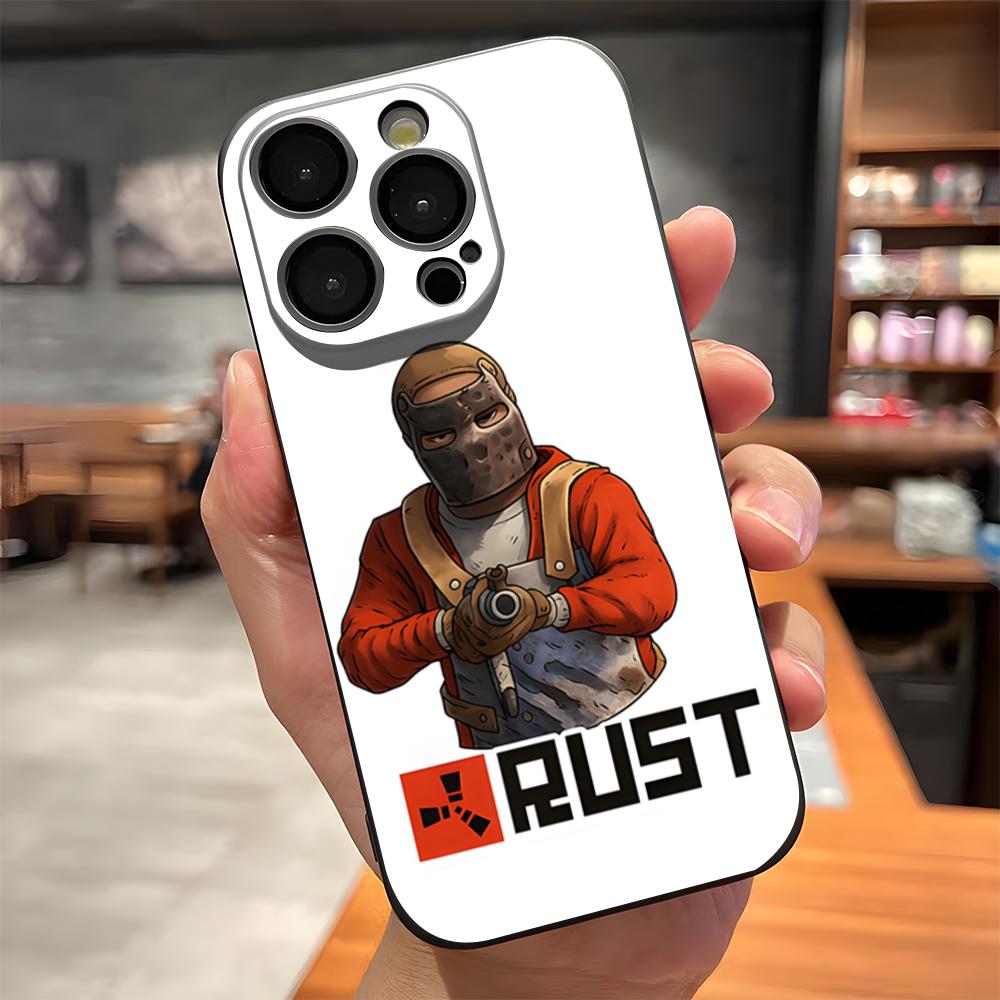 RUST Game Phone Case For IPhone 17 Pro Max 15 Pro 16 14 Plus 12 13 Mini 11 Pro Shockproof Soft Cover