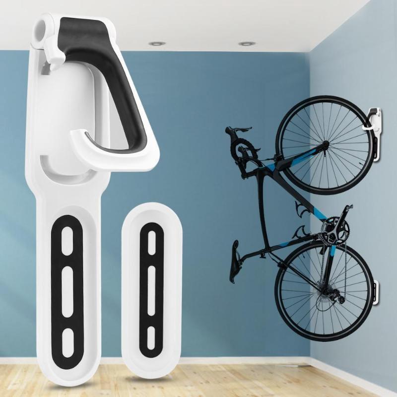 

Bike Wall Hook Holder Stand Practical Mountain Bicycle Wall Mounted Storage Rack Hanger Outdoor Cycling Supplies чорний
