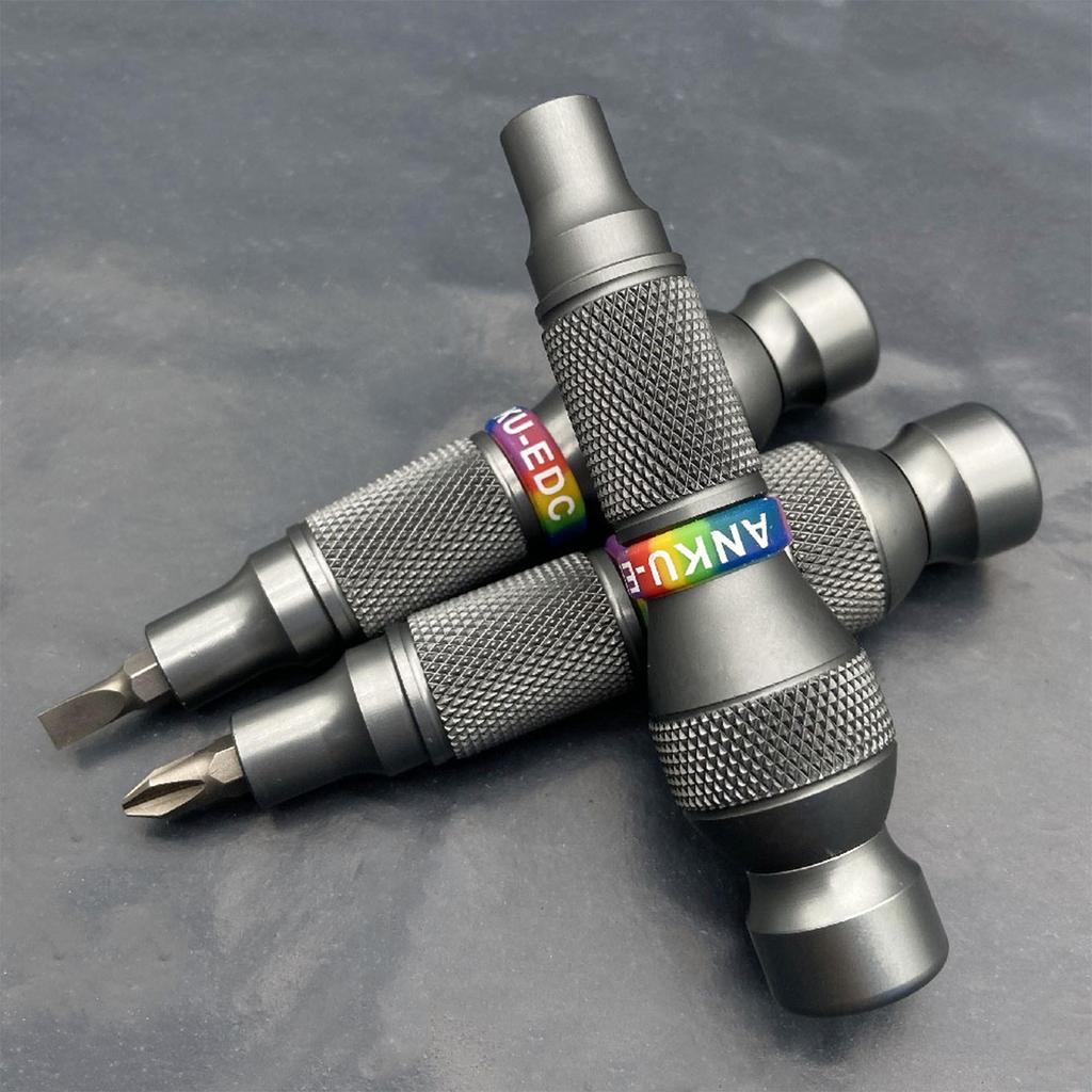 Self Locking 6.35 Magnetic Screwdriver Handle Full Aluminum Alloy Ergonomic Grip For Precision Tasks