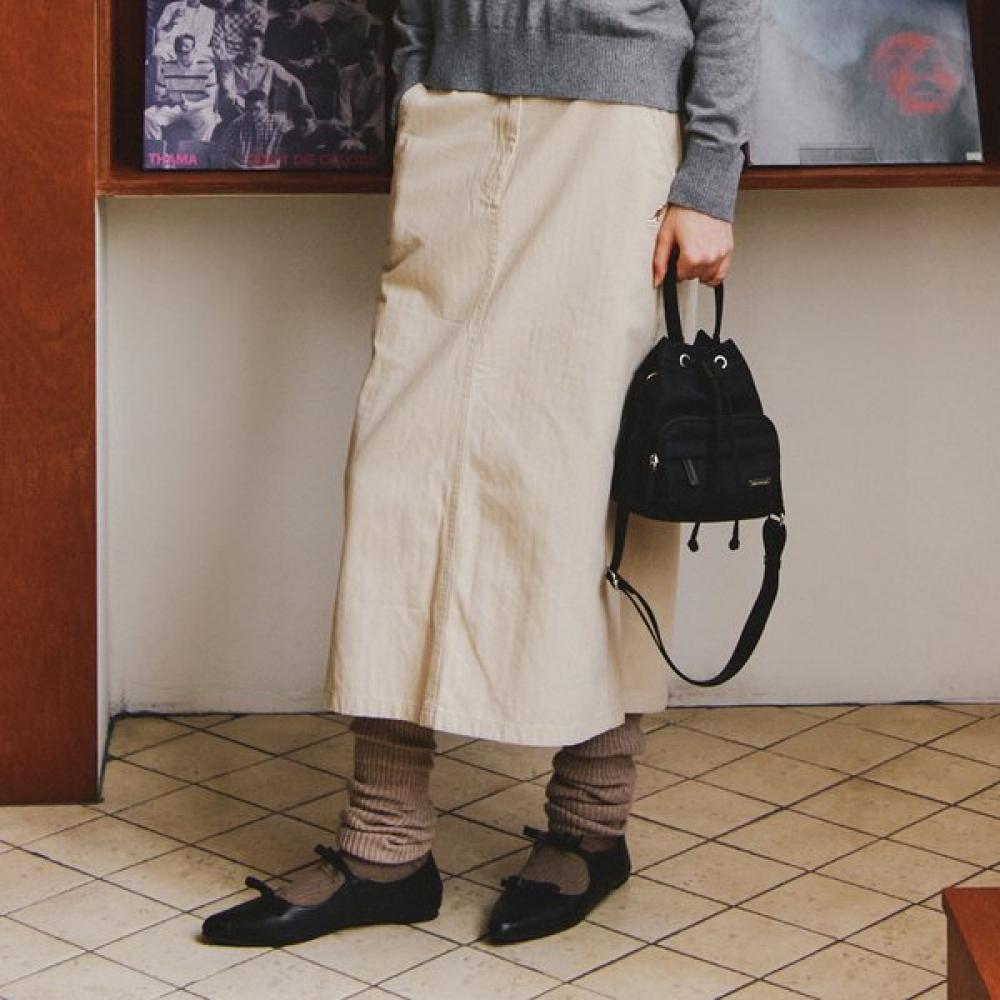 

Kangol Womens Herringbone Twill Skirt Light Beige 8119 LA